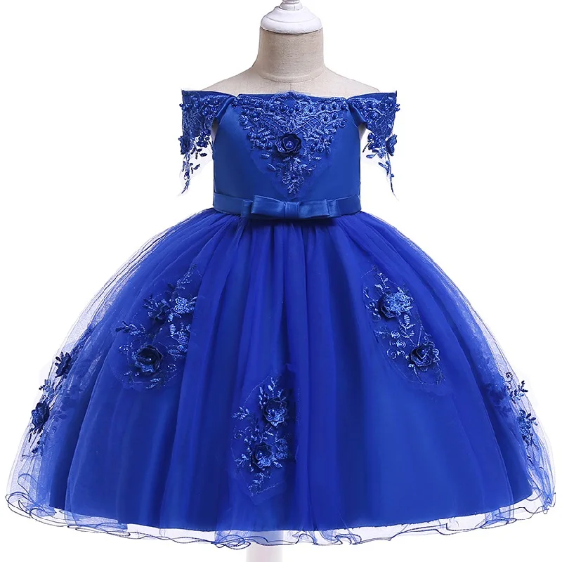 Новые стильные вечерние платья для девочек; Новые Элегантные Вечерние Платья с цветочным узором для девочек на свадьбу и Бальные платья; vestidos de fiesta