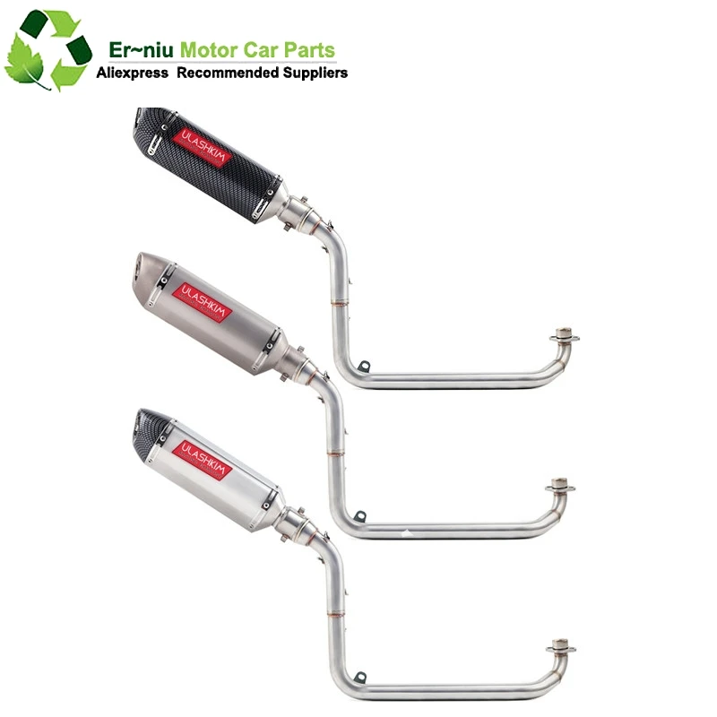

MSX 125 Motorcycle Modified Exhaust Muffler With DB Killer Connect Pipe FOR honda grom MSX125 M3 2012-2015