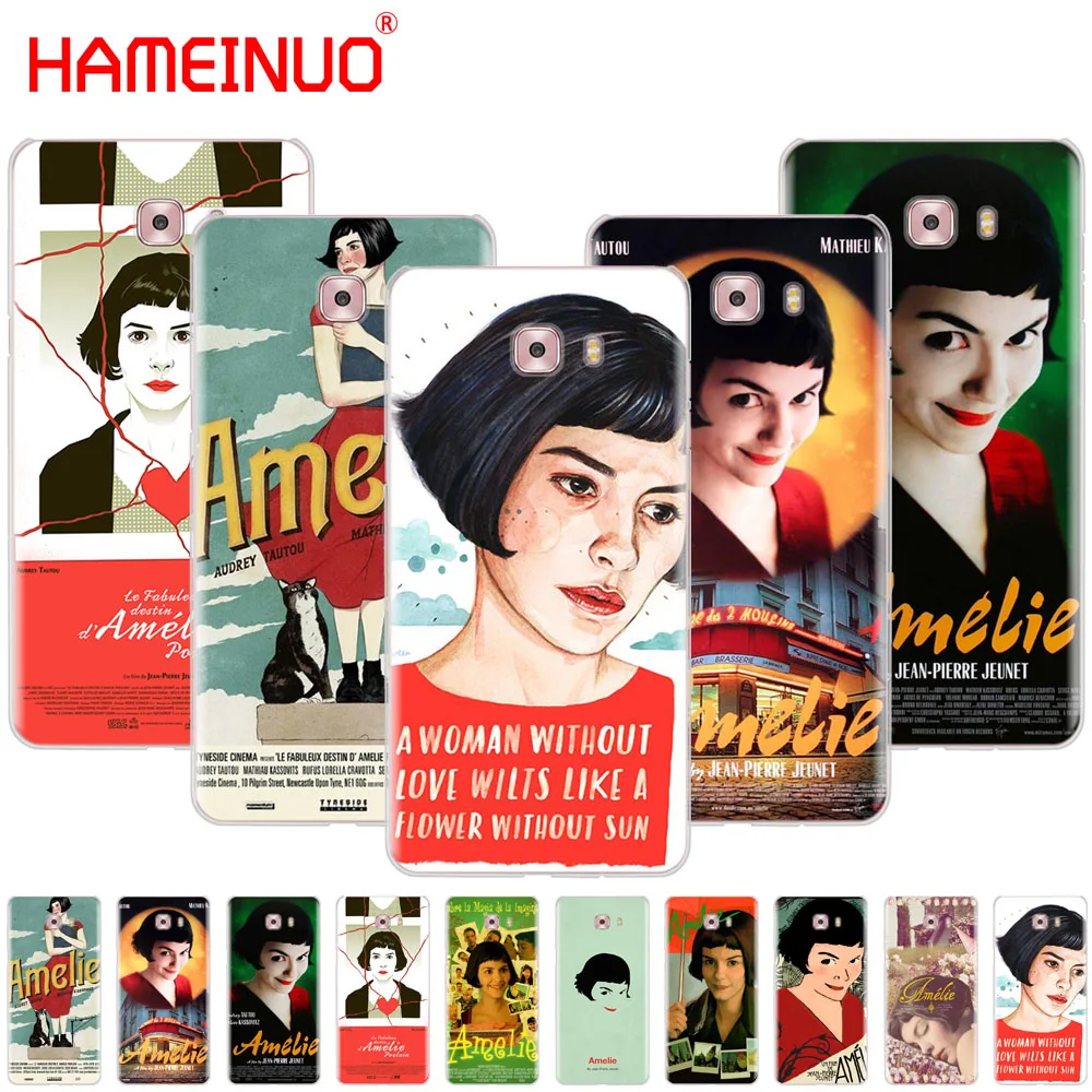 HAMEINUO Amelie постер классика Франция обложка фильма чехол для телефона Samsung Galaxy C5 C7 C8