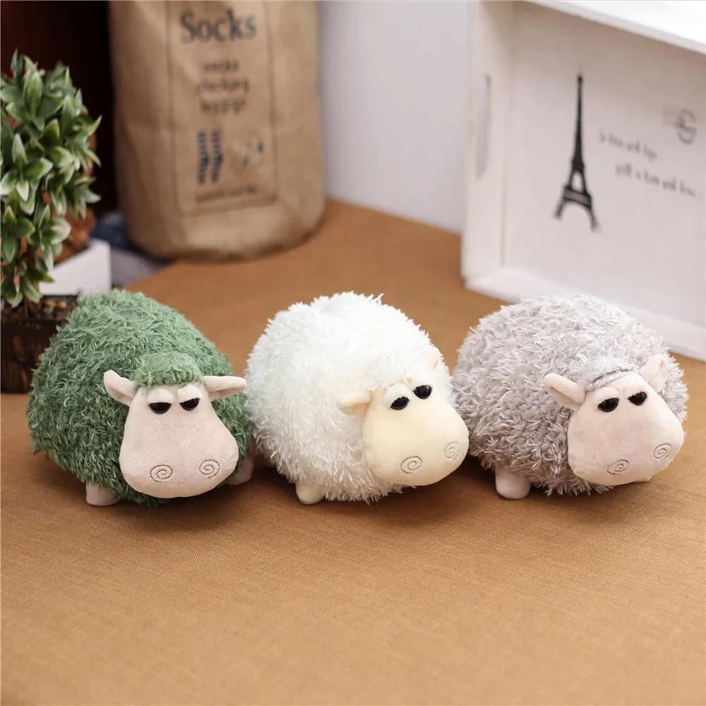 Super Cute 30cm Cartoon Sheep Plush Toy Lovely Sheep Pillow Soft