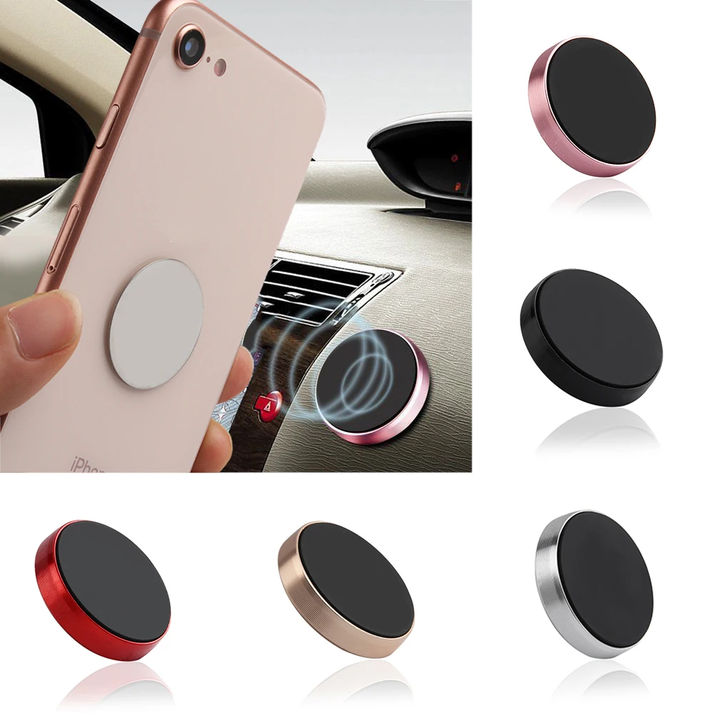 

1PC Smartphone Car GPS Bracket Magnetic Stand Dashboard Mount Metal Phone Holder Car Styling Tools Universal
