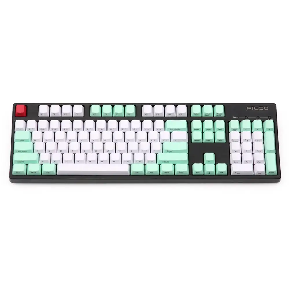 Kopen Side gedrukt keycaps dikke pbt wasd met keycap puller esc rood voor wried mechanische gaming toetsenbord