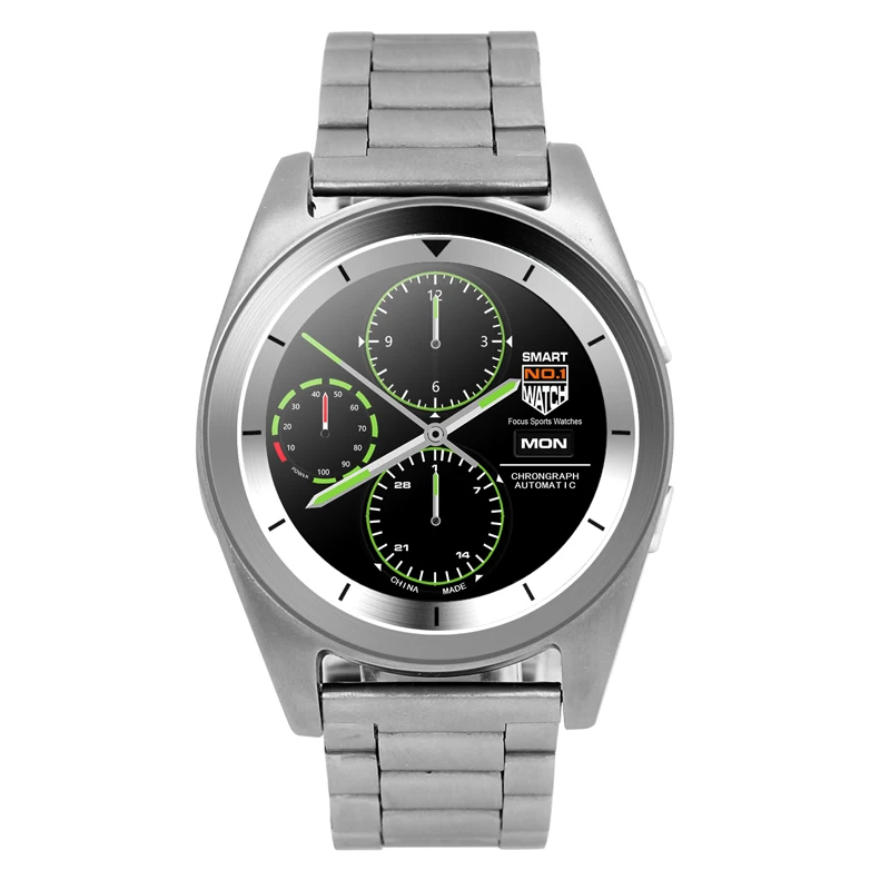 1 2 IPS Fashion font b Smart b font font b Watch b font Steel MTK2502