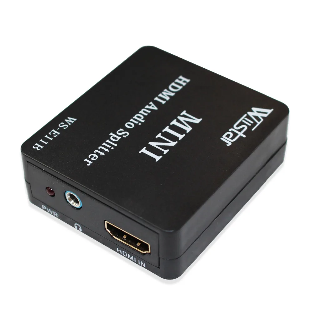 Wiistar мини HDMI аудио сплиттер 50% скидка R/L Spdif аудио с 2,1/5.1ch HDMI аудио экстрактор