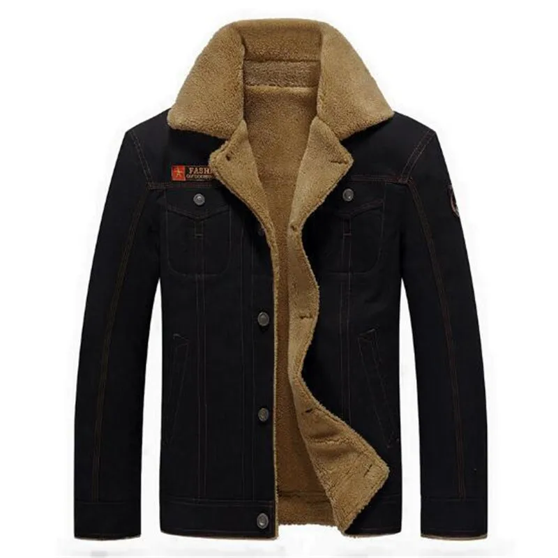 

2018 Men Jacket Coats Winter Military Bomber Jackets Male Jaqueta Masculina Fashion Denim Jacket Mens Coat