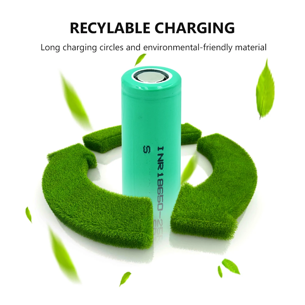 INR 18650 25R батарея 2500mAh перезаряжаемая 20A литиевая непрерывная разрядка выделенная