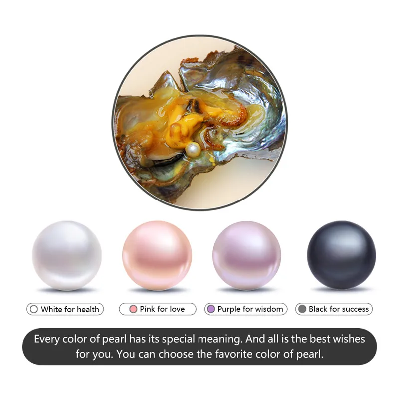 CLUCI 4 шт 8 5 мм Oysters с жемчугом Akoya круглые одиночные Упакованные оригинальные