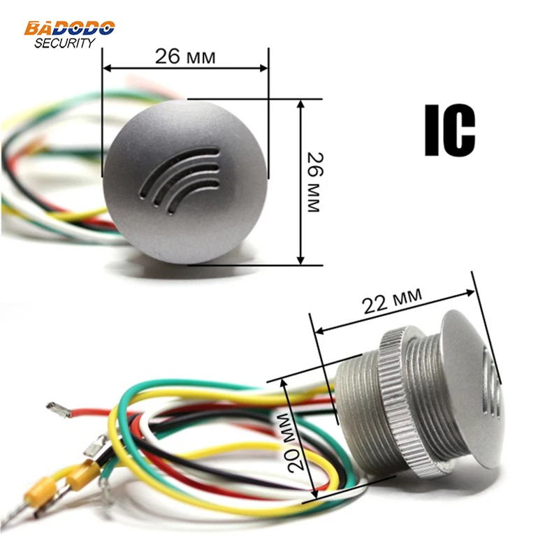 Mini Proximity 125KHz RFID EM ID или 13 56 MHz IC кард ридер водонепроницаемый для системы контроля