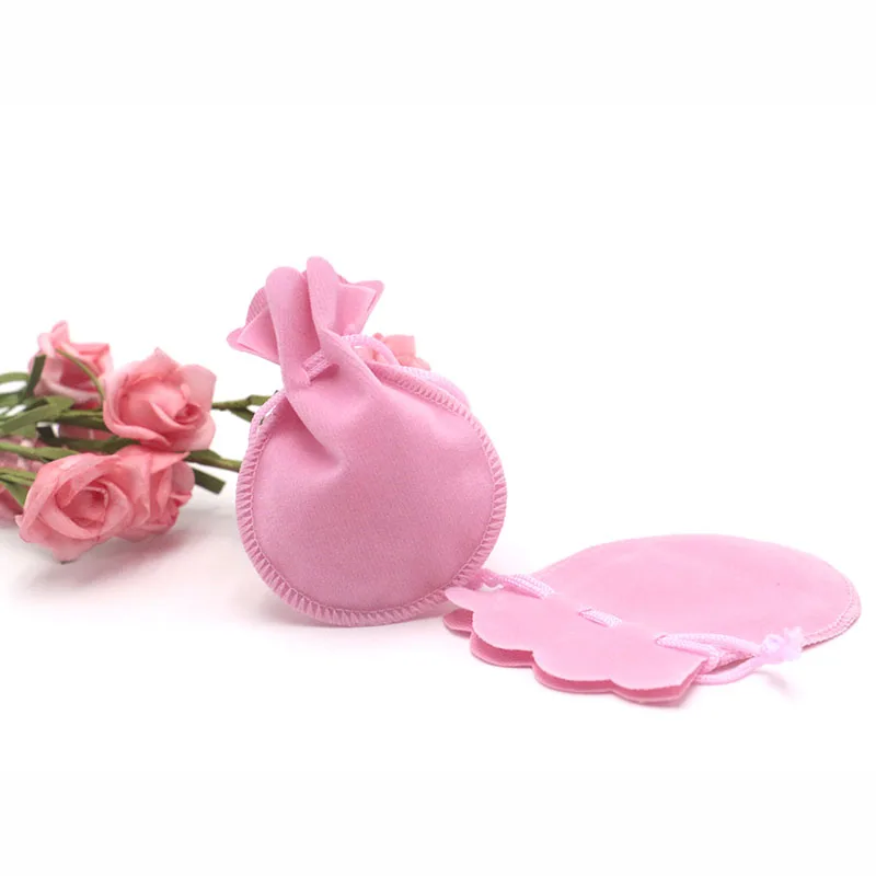 

20pcs/Lot 7x9cm Coloful Velvet Bag for Jewelry Packaging Display Drawstring Packing Gift & Pouches Costomized Logo
