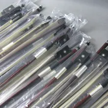 Смычки для скрипки скрипичные принадлежности, эбеновый бант лягушка, 4/4 размер скрипки лук