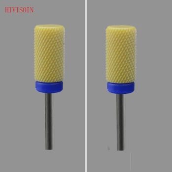 

2 Pcs/Lot Yellow Ceramic Nail Drill Bit - Small Barrel Bit - M (2092.060)
