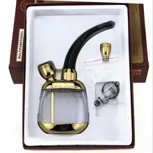 Металлические водопроводные трубы мундштук для сигарет с фильтром кальянный шланг сигарета Табак набор для курения