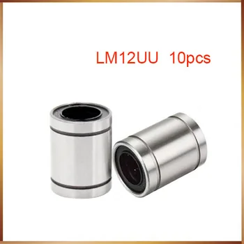 

Free shipping LM12UU 12mm Linear Ball Bearing Bushing Linear Bearings CNC 3d printer parts LM12 12*21*30mm