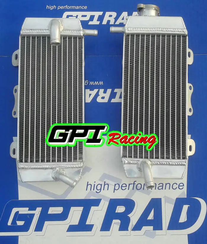 GPI RH & LH алюминиевый радиатор + шланг для YAMAHA YZ250F 2006 06/ WR250F 2007 2009 2008 07 08 09|Охлаждение