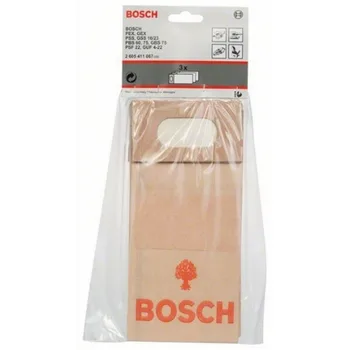 

BOSCH 2605411067 3uds Paper bag Sanding A and milling machine