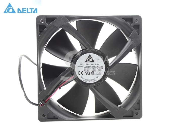 Вентилятор Для delta 13525 AFB1312M 13 5 см 135 мм DC 12V 0.38A 2Wie чехол вентилятор | Кулеры/вентиляторы/системы охлаждения -1290353609