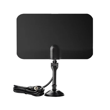 

F TV Male Indoor Digital TVfox Antena TV Fox Antenna HD Clear TV Signal Receiver Aerial Pad PAL ATSC DVB-T Analog DVB-T2 UHF VHF