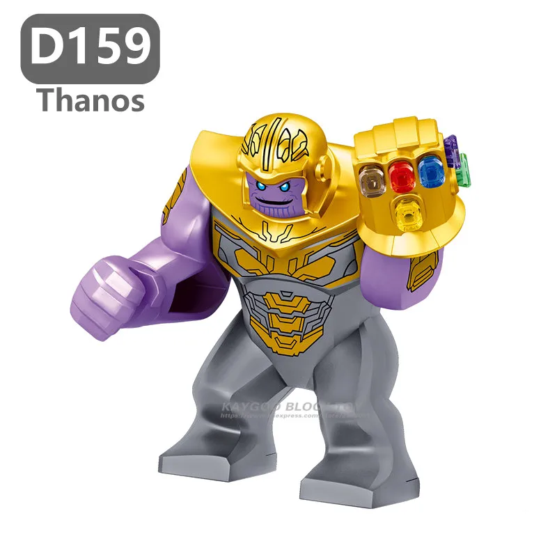 Большой конструктор с героями из мультфильма Hulk Buster большие супергерои Бэтмен