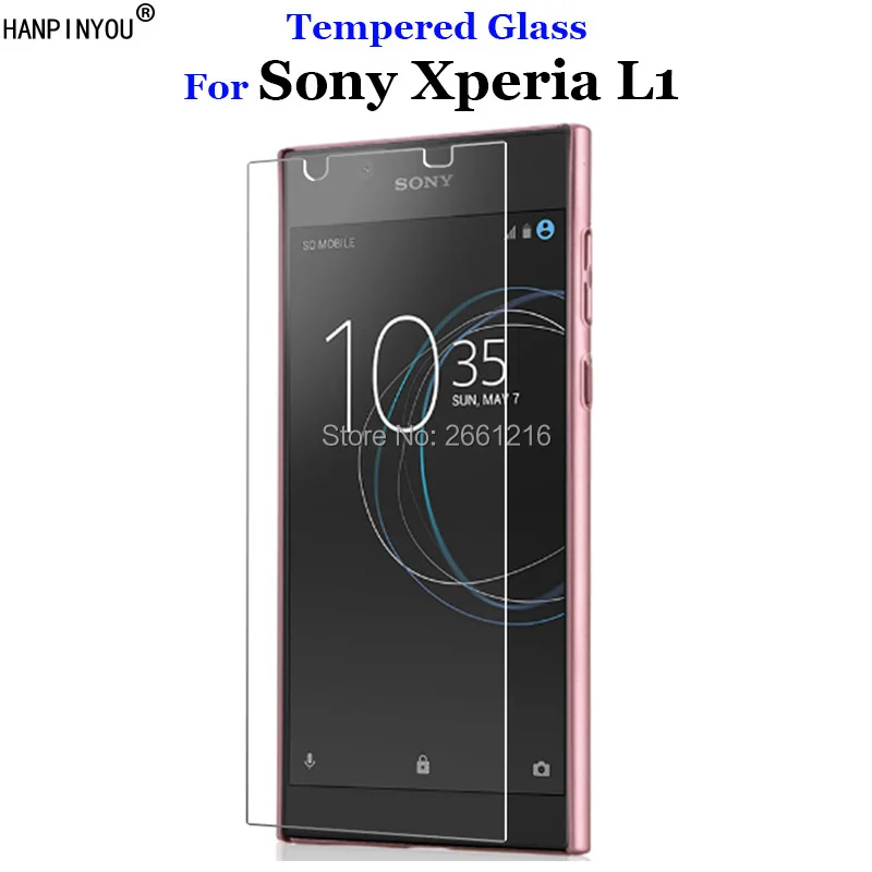 For Sony Xperia L1 Tempered Glass 9H 2.5D Premium Screen