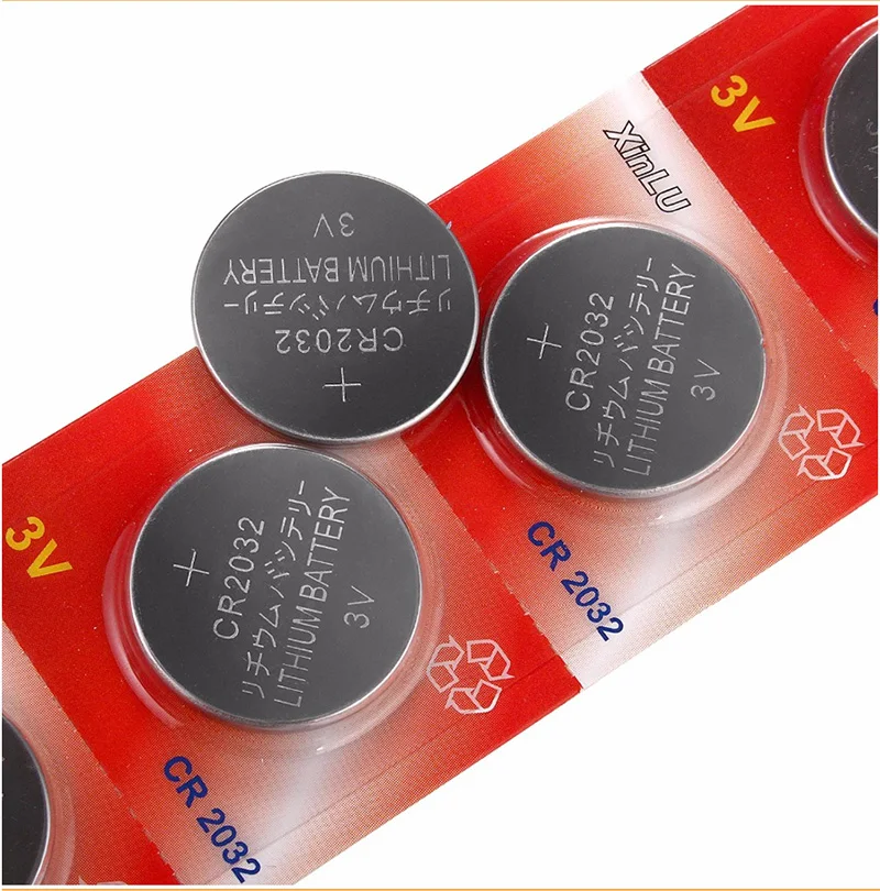 10pcs Original Brand New Battery CR2032 3v Button Cell Coin Batteries For Watch Computer BR2032 DL2032 SB-T15 EA2032C ECR2032