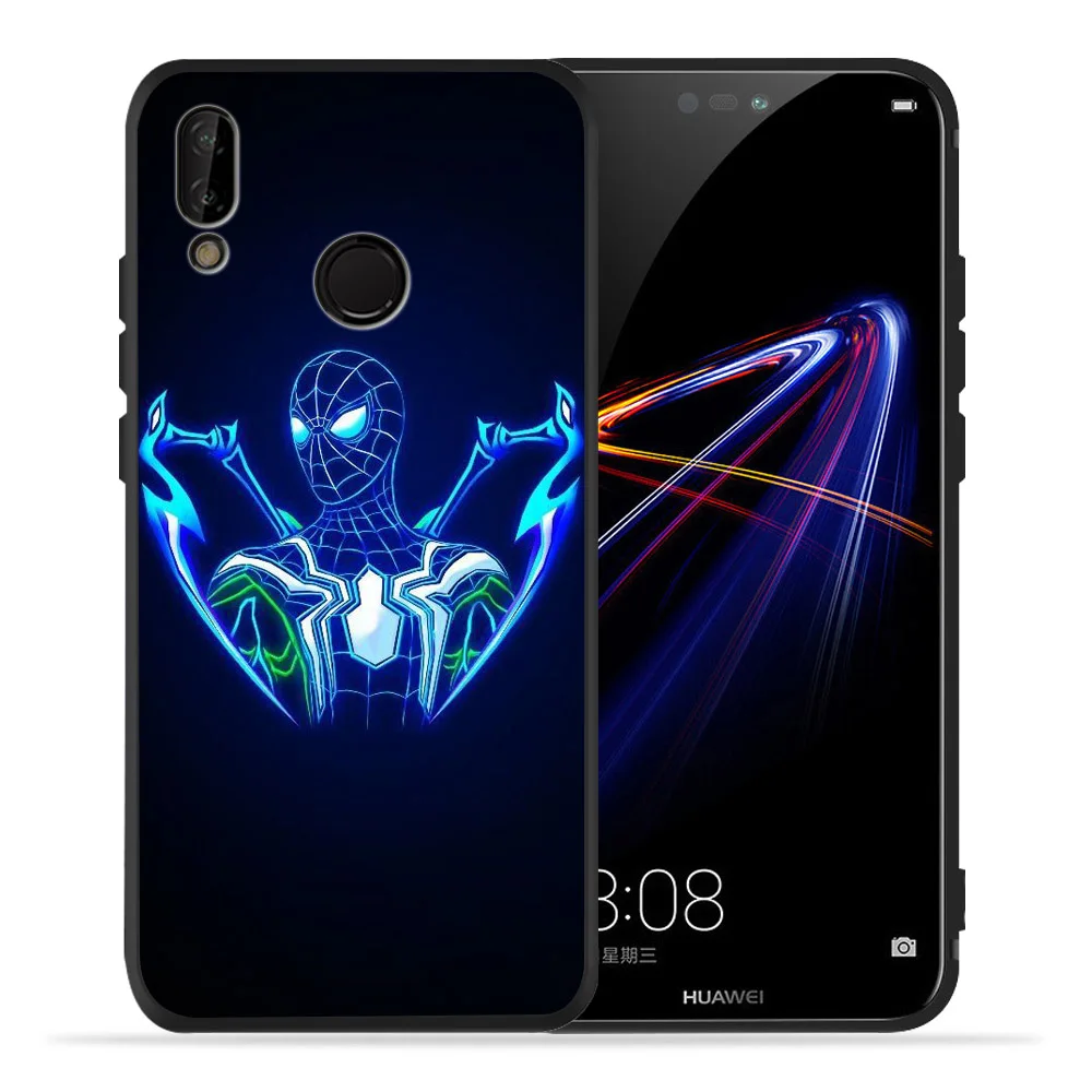 Для funda Huawei P20 lite чехол Карл Мстители: Endgame TPU Чехлы для P8 2017 Coque Etui P30 Pro P smart