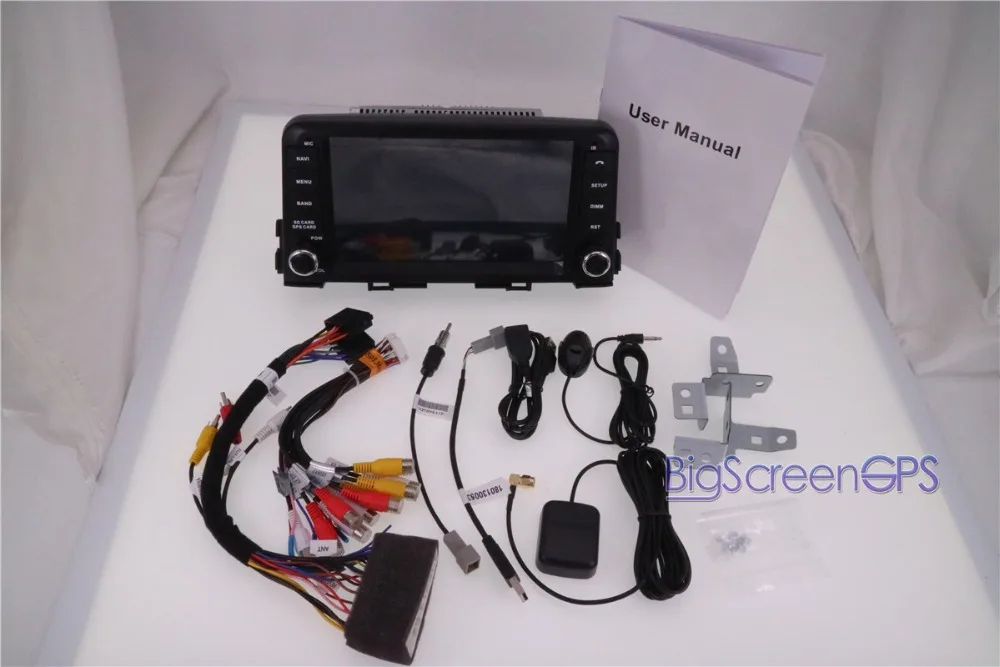 Android 6 0 7 1 Восьмиядерный процессор Автомобильный GPS навигатор для Kia Picanto Morning 2017