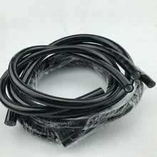 Оптическое волокно покрытое Черной Оболочкой внутренний диаметр 14 мм(17,3 мм внешний диаметр) для витрины