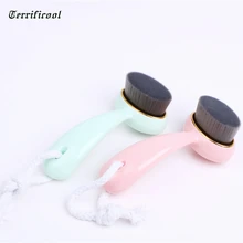 Профессия 1 шт. ультра мягкие кисть для очистки дица для мытья чувствительной кожи Очищение массажные щетки лица глубо