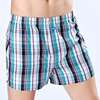 High Quality ! ekMlin Brand 4-Pack Men's  Boxer Shorts Woven Cotton 100%  Plaid 50s Combed yarn male Underpant  Loose Breathable ► Photo 3/6