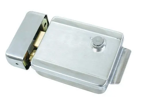 

Free shipping ,Electric Rim Lock, Electro-mechanical Lock , used for access control systems,anti-theft doors, wooden doors, etc.