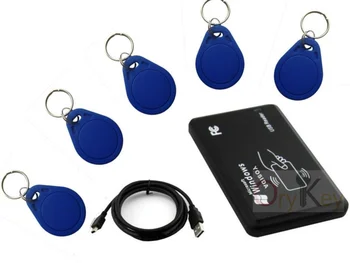 

13.56MHz programmer IC copy Writer Copier duplicator Programmable +5pcs UID card