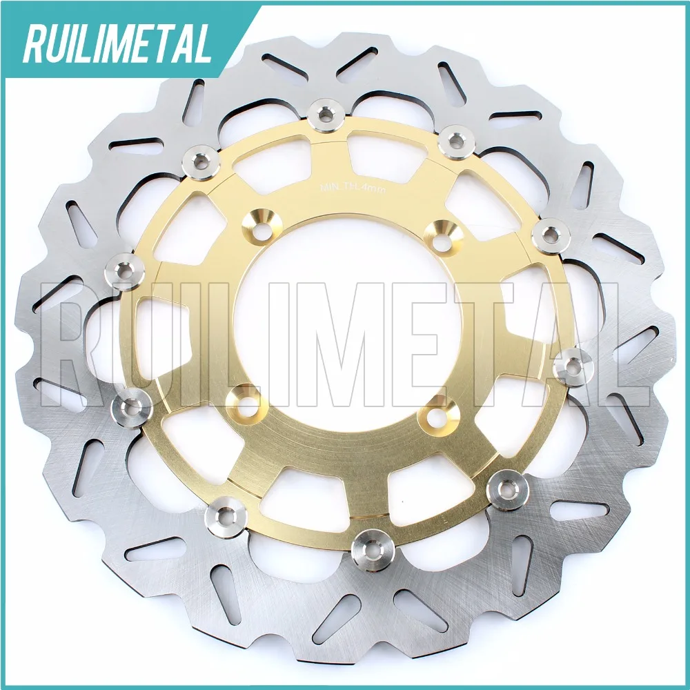 **MX Oversize 270mm Floating Front Disc Rotor + Adaptor Kawasaki Artrax (AXT270402) main image 1