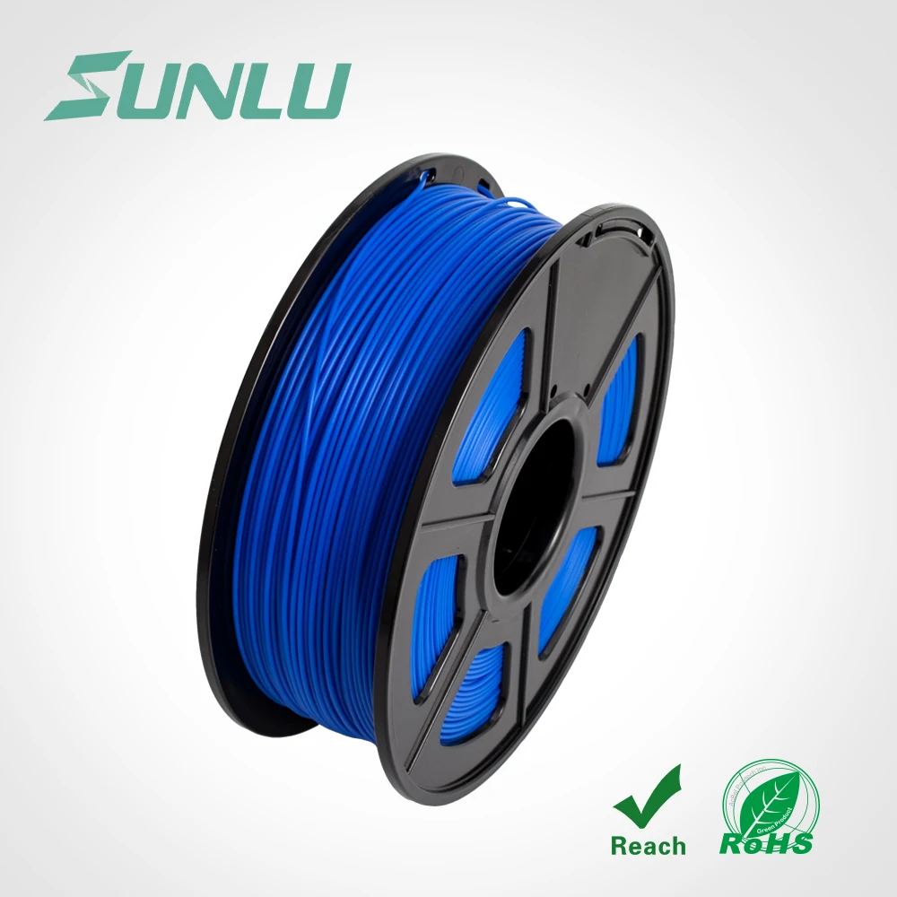 

PLA SUNLU 3D Printer Filament PLA Blue Color Extruder 1.75mm 1KG Spool for 3D Printers & Pens with High Quality