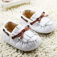 2016 New Style PU Leather Newborn Baby Boy Girl Fringe Soft Soled First Walkers Shoes Infant Toddler Moccasins Soft Moccs Shoes