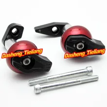 Para Kawasaki ER-6N y ER6N 2012 2013 Frame Sliders Crash Pads Protector, motocicleta Piezas de Recambio de Accesorios, Color rojo