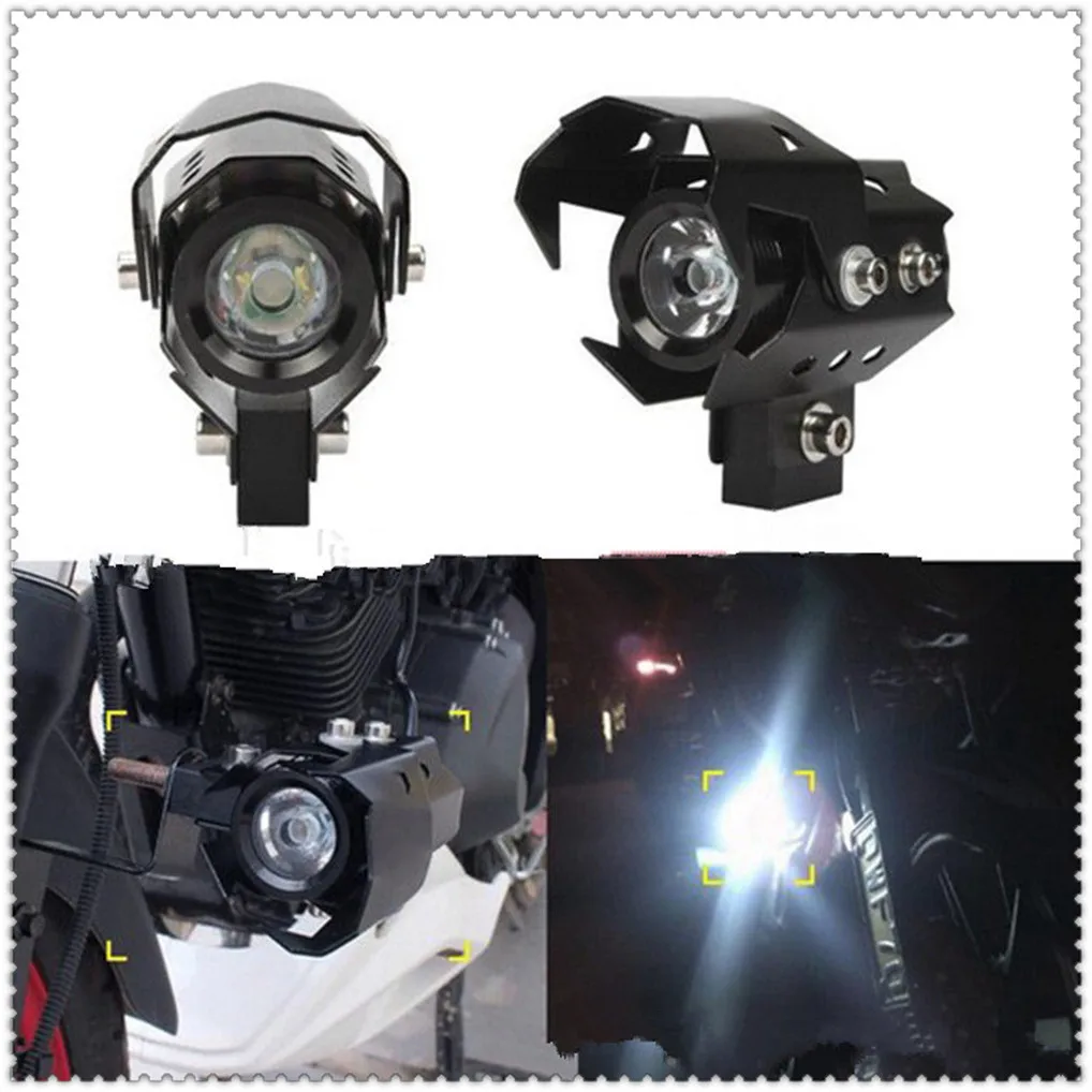 Motorcycle Headlight LED Fog Lamp Head Light Spotlight for Kawasaki