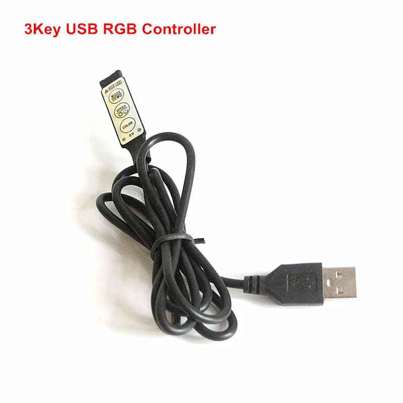 1 шт. USB RGB Светодиодная лента контроллер света DC5V 24V беспроводной Диммер пульт