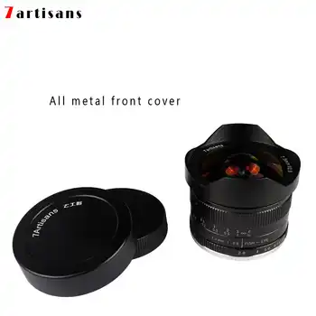 7artisans 7.5mm f2.8 fisheye lens 180 APS-C Manual Fixed Lens For E Mount Canon EOS-M Mount Fuji FX Mount Hot Sale Free Shipping