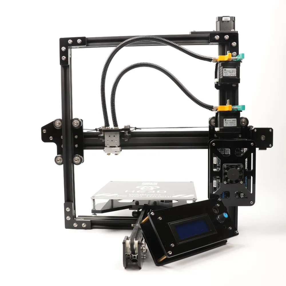 Двойной экструдер 2 дюйма выхода Reprap гибкий алюминиевый экструзионный комплект 3D