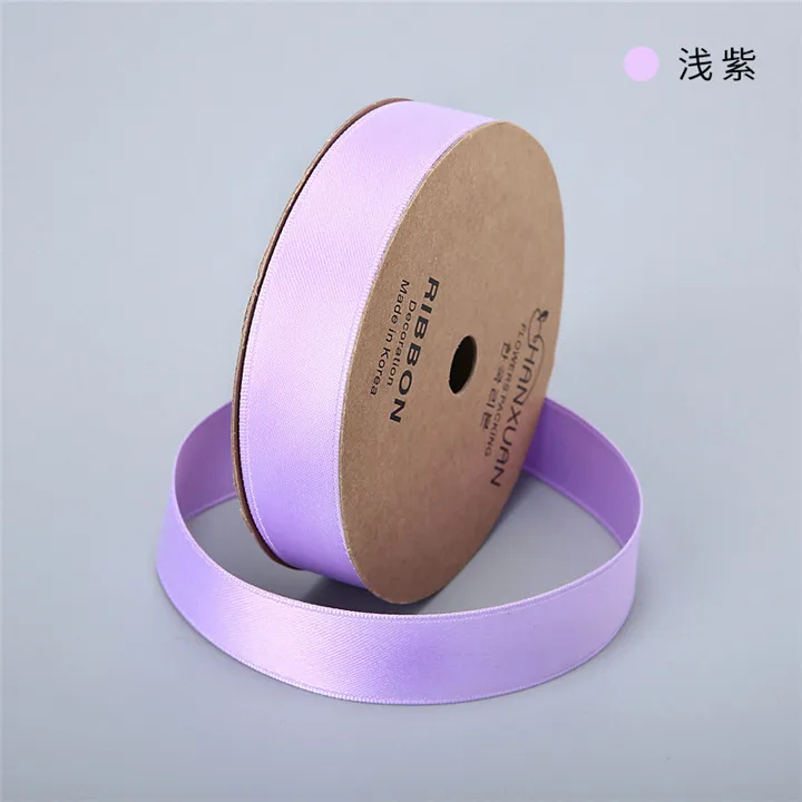 6   10Y Double-Sided Ribbons For Wedding Decor Gift Wrapping Multicolor Satin Ribbon For Hair Accessories Diy Handmade Bow Ribbon