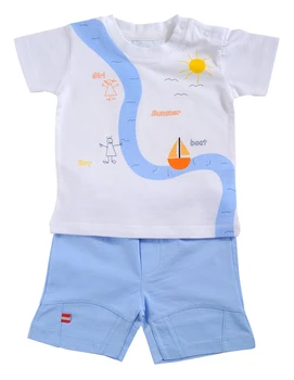 

Baby Boys Clothing Set Kids Set Infant Set Boys Clothes Baby Boys Clothes Set in Summer in 100% Cotton