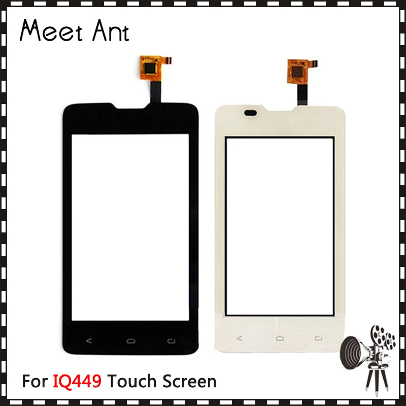 

Replacement High Quality 4.5" For Fly IQ449 Touch Screen Digitizer Sensor Outer Glass Lens Panel