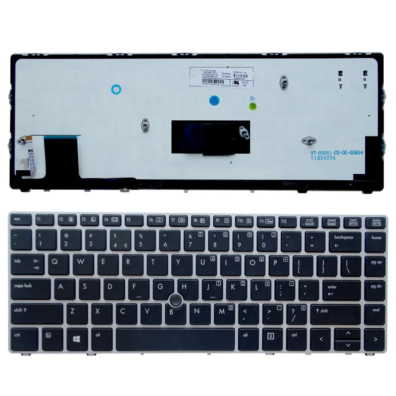 

English laptop keyboard For HP EliteBook Folio 9470 9470M 9480 US Version