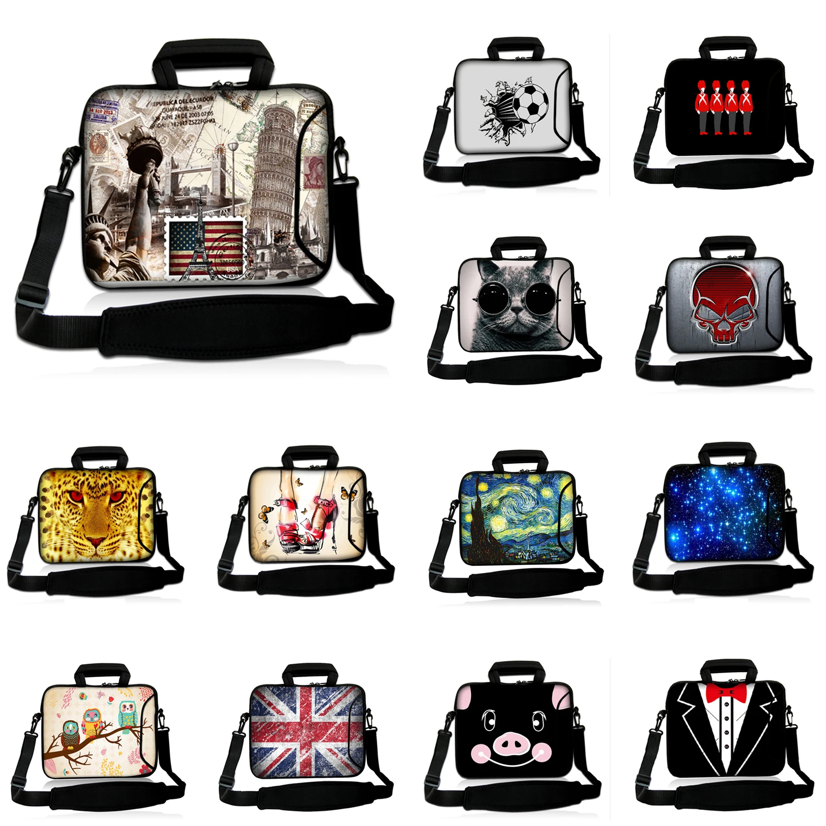 font b Laptop b font Pouch 17 3 Inch Unisex Shoulder Strap Bag 16 8