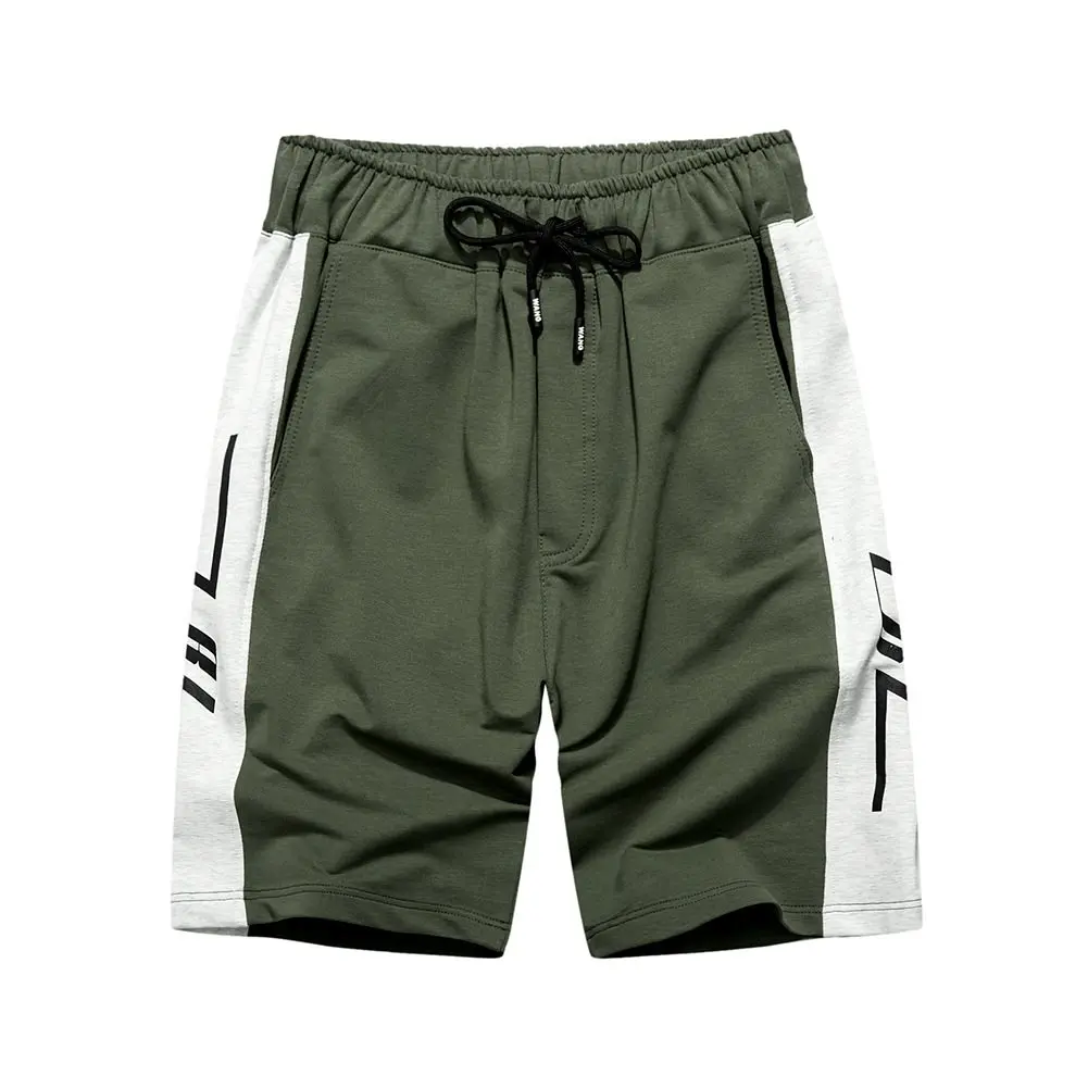 

2019 summer new men's straight loose casual shorts black green gray
