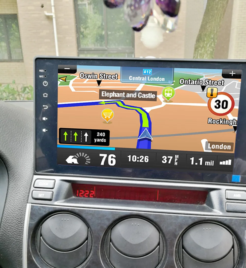 

10.25 Inch the Newest Android Car DVD Player GPS Navigation For Mazda 6 2002-2008 Stereo Multimedia Bluetooth Radio