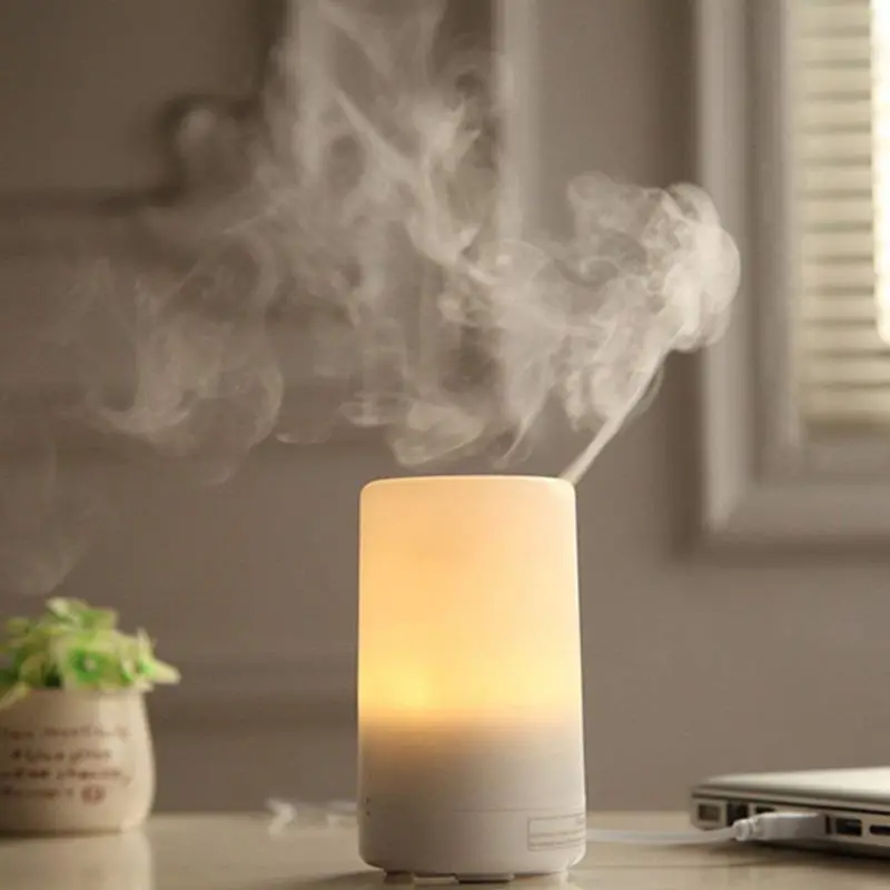 

50ML Mini Cool Mist Air Humidifier Essential Oil Diffuser Ultrasonic USB Charging