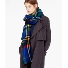 ZA Brand 2016 New Tartan Blanket Scarf For Women and Acrylic Warm Winter Scarves Shawls 140cmX140cm