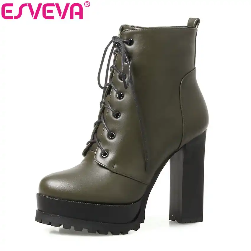 lace up boots size 2