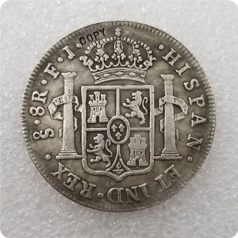 1813 испанский 8 копия риалов памятные монеты-копии монет медаль коллекционные монеты